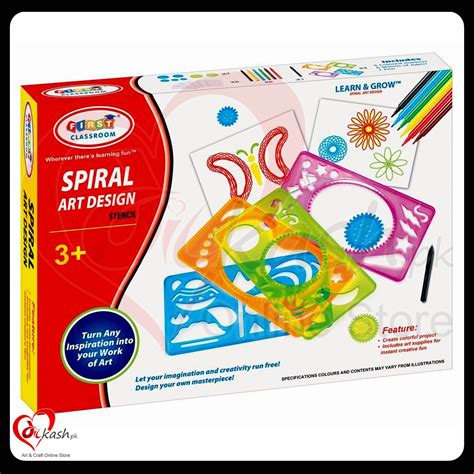 Spirograph Kit - Spirograph Deluxe Design Set HM1303A + Markers | Spirograph kit, Spirograph ...