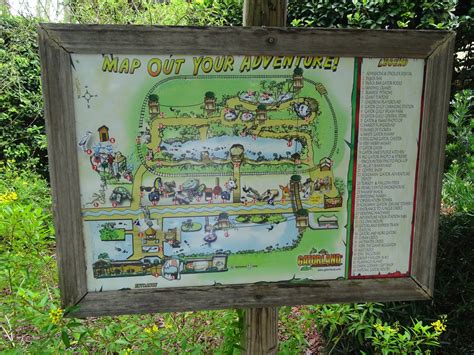 Park Map at Gatorland - ZooChat