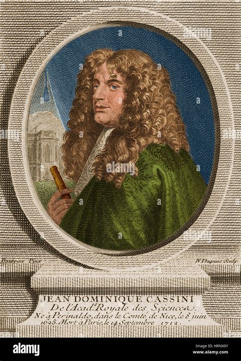 Giovanni Cassini, Italian-French Astronomer Stock Photo - Alamy