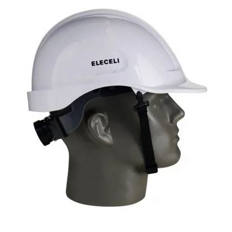 Ratchet Type White Electrical Safety Helmet, For Industrial,construction, Model Name/number ...