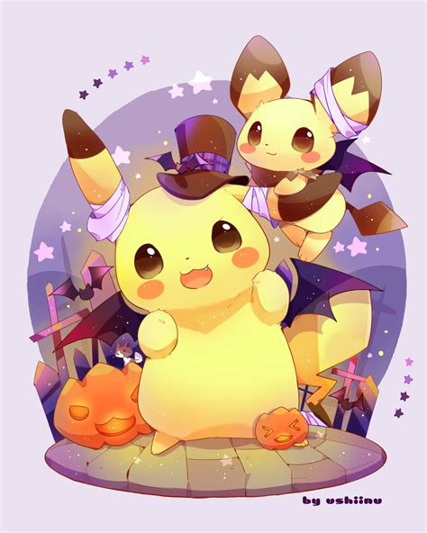 Kawaii Cute Pokemon Halloween Wallpaper - Pokemon Drawing Easy