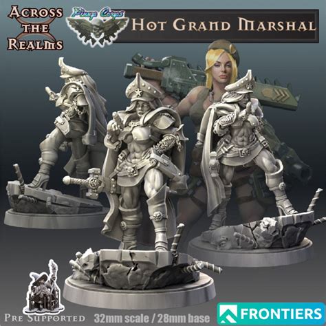 Hot Grand Marshal by Across the Realms Miniatures - Etsy