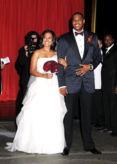 NBA Player Carmelo Anthony Reportedly separated from his Wife La La ...