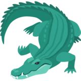 🐊 Crocodile Emoji on Facebook 2.0