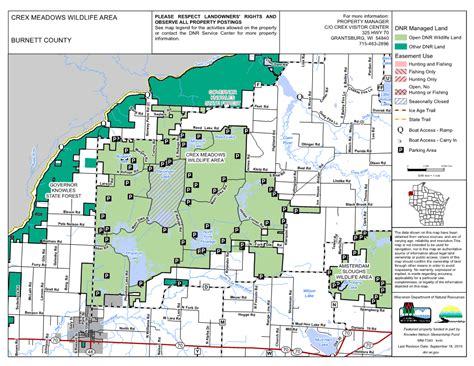 Map of Crex Meadows Wildlife Area - DocsLib