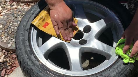 HOW TO POLISH ALUMINUM WHEELS W/ PEALING CLEAR COAT ! - YouTube