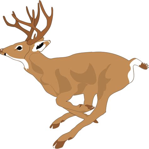 Deer Running Fast PNG, SVG Clip art for Web - Download Clip Art, PNG ...