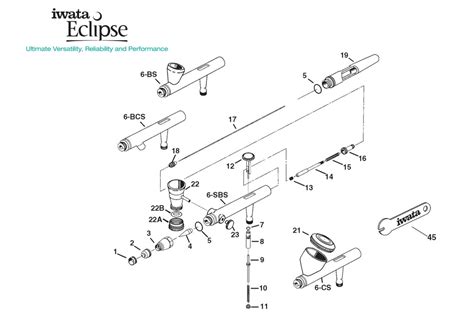 Iwata Eclipse Hp-cs Parts Diagram - Wiring Diagram Pictures