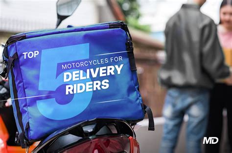 Top 5 motorcycles for delivery riders | MotoDeal