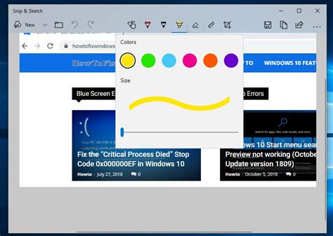 How to use Windows 10 Snip & Sketch to take screenshots