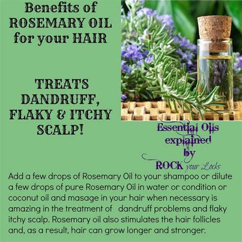 Benefits of Rosemary Oil for your Hair | Hair Masks | Pinterest