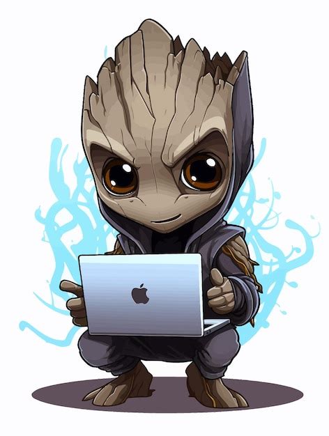 Premium Vector | Baby groot