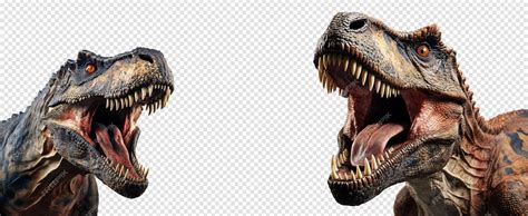 Premium PSD | Close up portrait of t rex dinosaur with roaring ...