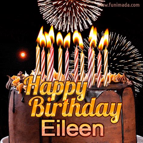 Happy Birthday Eileen GIFs - Download on Funimada.com