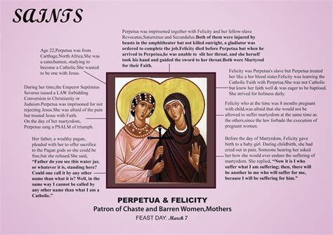 Imitating Christ's Humility: Feast Day of Saints Perpetua & Felicity