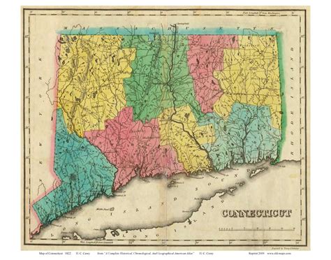 Map Of Colonial Connecticut | Smart Quiz Basket