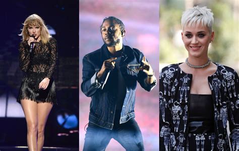 Kendrick Lamar says he 'wasn't aware' of Katy Perry and Taylor Swift's ...