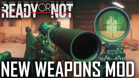 Ready or Not - Unlock NEW WEAPONS & SCOPES with mod [showcase] - YouTube