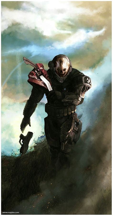 Halo Reach: Emile | Halo fondos de pantalla, Juegos de arte, Halo