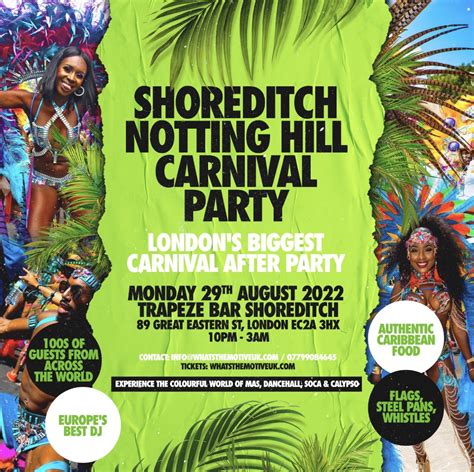 SOUTH LONDON NOTTING HILL CARNIVAL PARTY at Lit, London on 29th Aug 2022 | Fatsoma