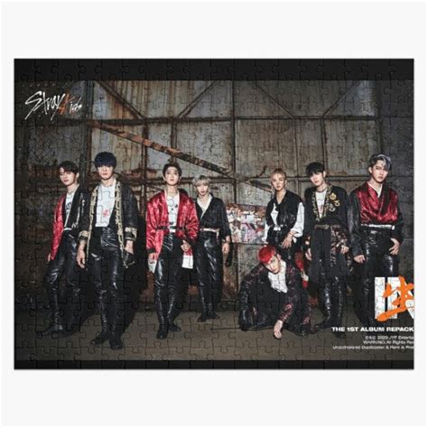 Stray Kids Puzzles - Back Door IN LIFE teaser 2 SKZ 3RACHA Jigsaw Puzzle RB0508 | Stray Kids Store