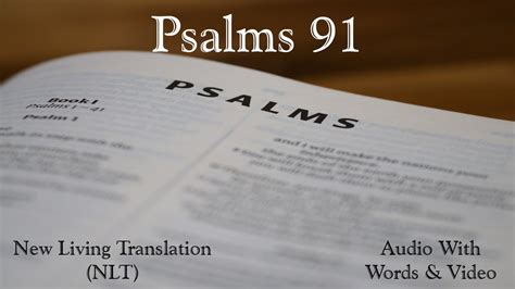 Psalms 91 - New Living Translation (NLT) Audio Bible. - YouTube