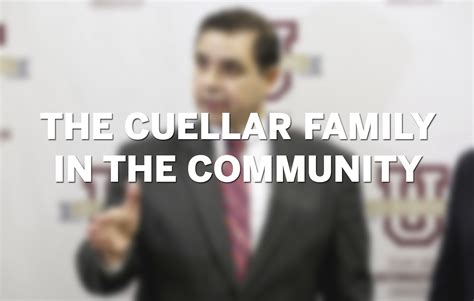 Cuellar family in the community