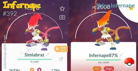 Shiny Infernape - Pokemon Go