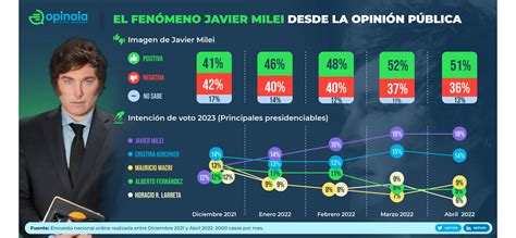 El fenómeno Milei: según una encuesta online, lidera la intención de ...