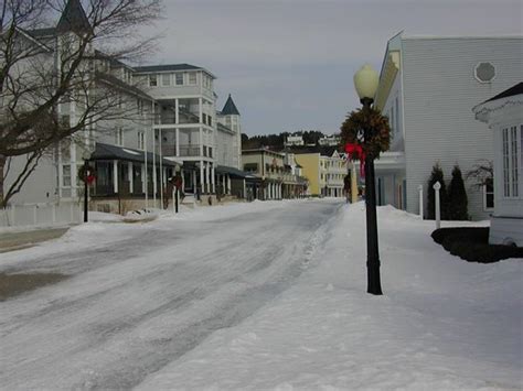 Mackinac Island Winter Photos