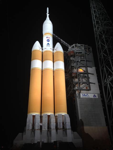 Tower Rolled Back to Reveal Orion Stack and Rocket for Flight – Orion