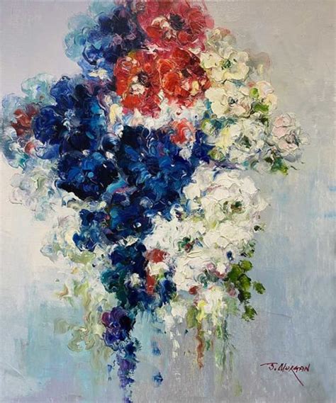 J. Morgan creates Original, Impressionistic, Floral, Oil Paintings ...