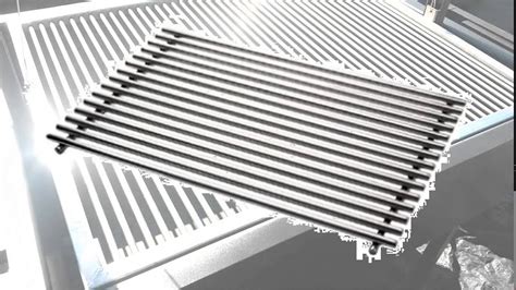 stainless steel grill grates - YouTube