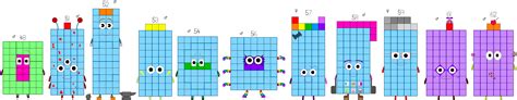 Stop Dont Hurt Numberblocks 48 Numberblocks Fanmade Coloring Story ...