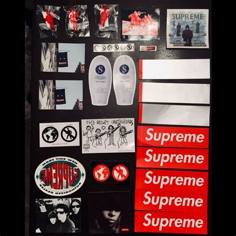 Supreme Sticker Pack | Supreme sticker, Logo sticker, Photo stickers