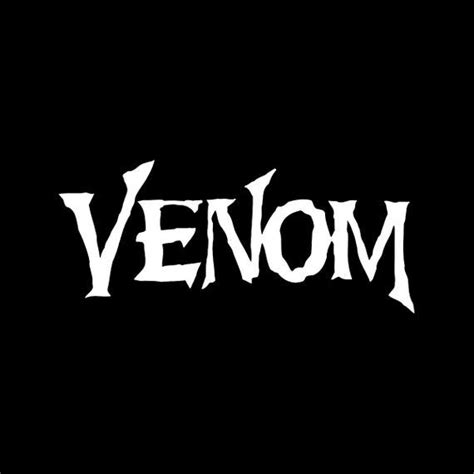 Venom decal, Venom logo solid lettering emblem silhouette, spiderman decal, avengers, spider ...