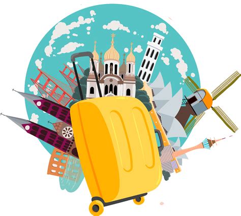 Tour Travel Png Vectors - Tours And Travels Png Clipart - Full Size Clipart (#2127349) - PinClipart