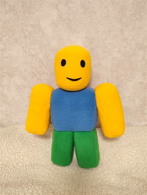 Noob Roblox Plush, Gamer Gift Plushie Toy - Etsy