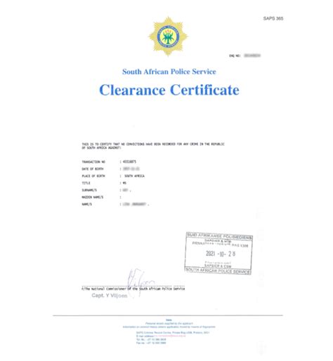 How To Get Your Namibian Police Clearance Certificate