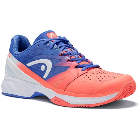 Head Womens Sprint Pro 2 Clay Court Tennis Shoes - Marine Blue/Coral - Tennisnuts.com