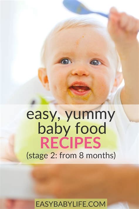 10 Easy, Yummy Baby Food Recipes Stage 2 to Try Right Now