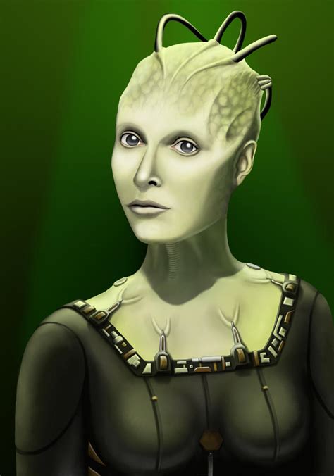 The Borg Queen by Ellenaj on DeviantArt