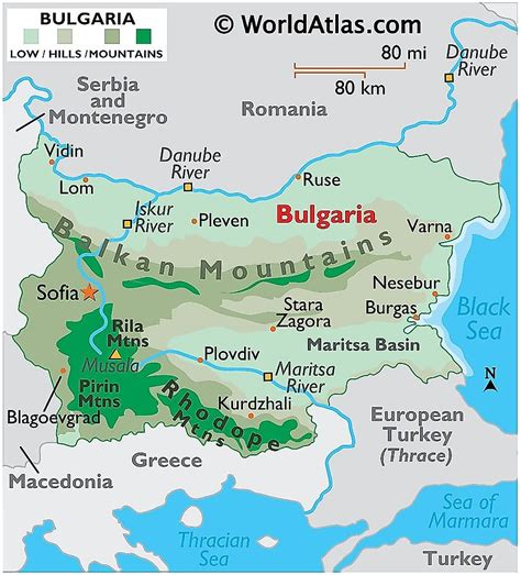 Balkan Mountains - WorldAtlas