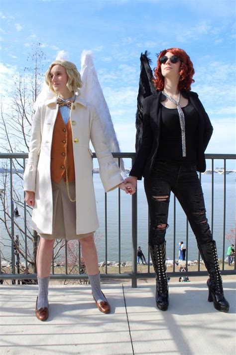 My friend & I’s cosplay from this weekend at Katsucon! (I’m Crowley!) - goodomens | Couples ...