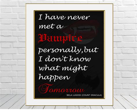 Count Dracula Quote. Vampire. Digital Print. Wall Art. Home Decor ...