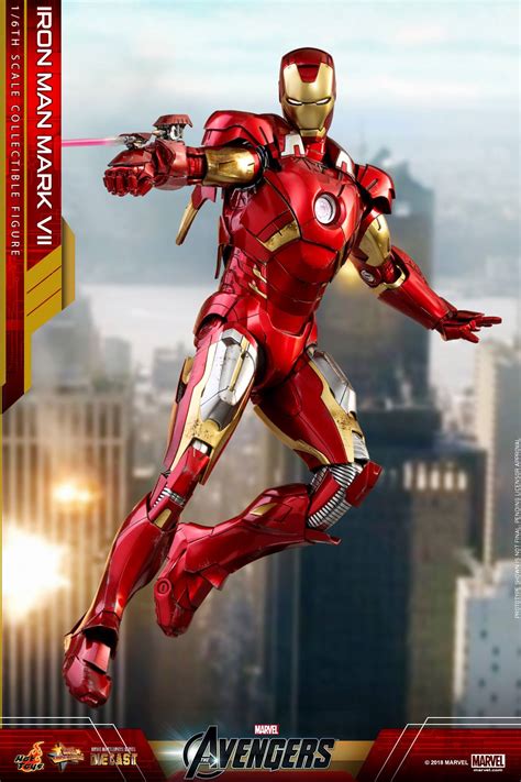 Hot Toys Iron Man Mark VII Die-Cast 1/6 Figure Photos & Order Info! - Marvel Toy News