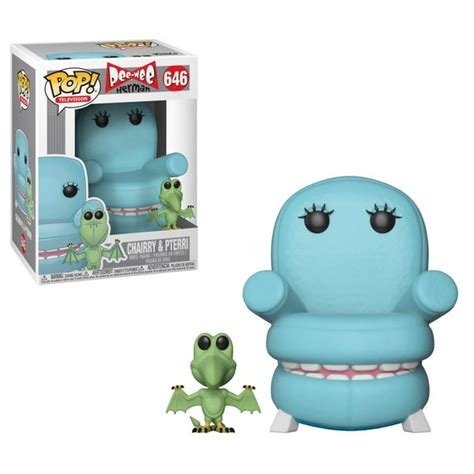 Funko POP! Pee-wee's Playhouse: Chairry with Pterri, Vinyl Figures - Walmart.com - Walmart.com