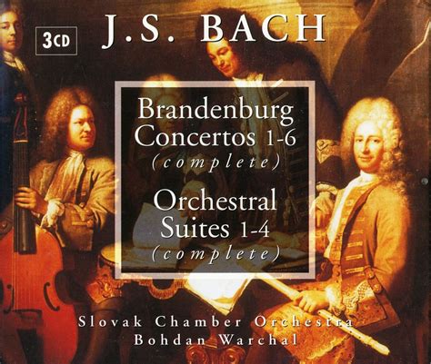 makdelart - classique: Bach - Brandenburg Concertos & Orchestral Suites (Bohdan Warchal) [2CDs]