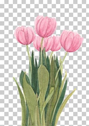 Hand-painted Watercolor Spring Flowers PNG, Clipart, Beautiful ...