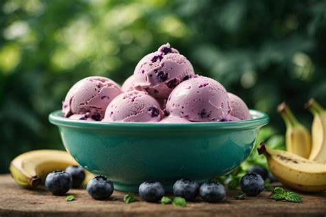 Blueberry Ice Cream Free Stock Photo - Public Domain Pictures